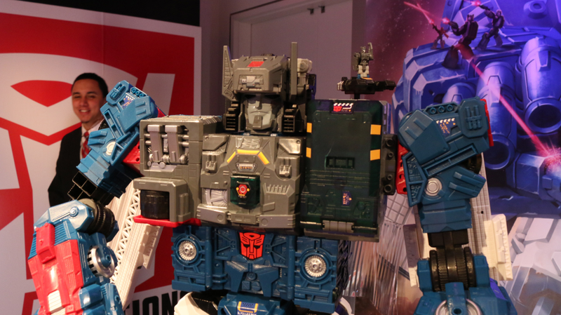 “Not you,” I quickly added to the security guard behind the robot. “I’m sure you’re nice, but you’re not a giant robot.”